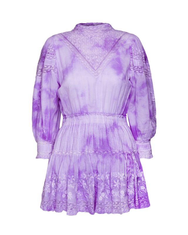 LOVESHACKFANCY Viola dress LD643493-lavender | S'portofino