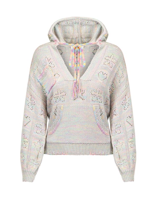 Loveshackfancy Alder Hoodie S Portofino
