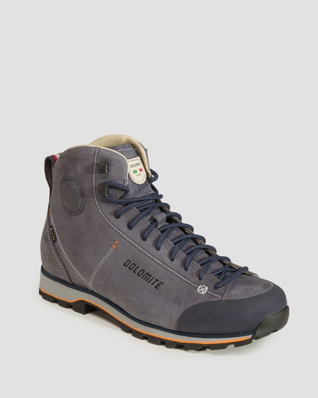 Wysokie szare skórzane buty trekkingowe męskie Dolomite 54 High Fg Evo GTX  292529-1430 | S'portofino