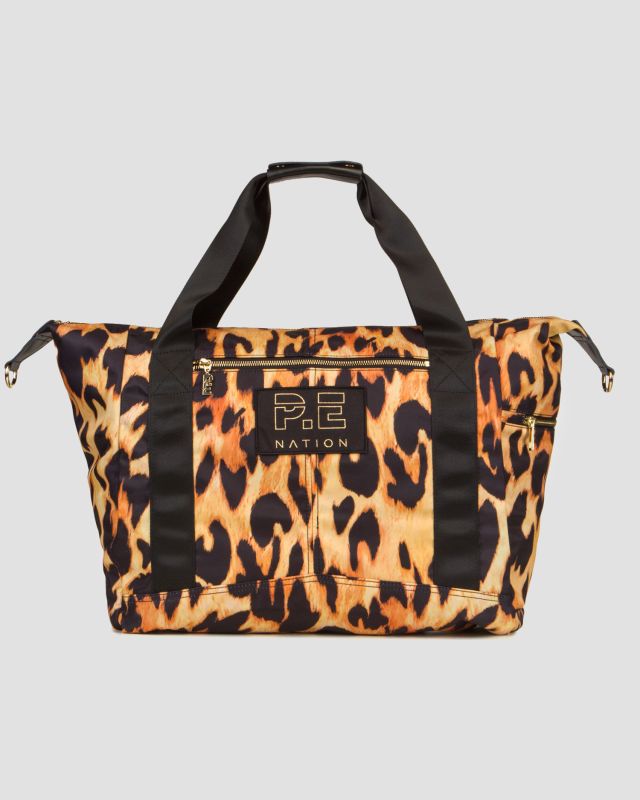 P.E NATION Set Shot gym bag 21PE4A270 print