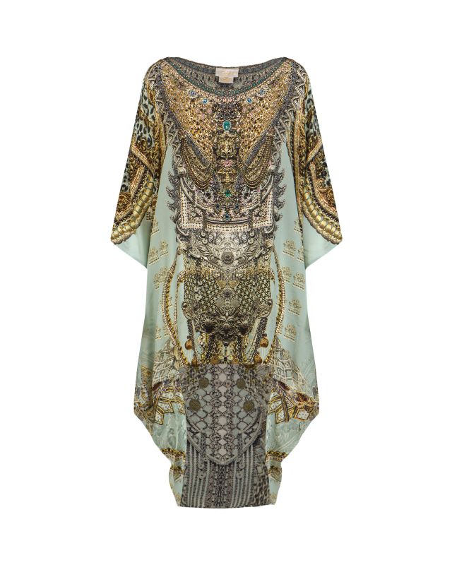 Scoop back hem dress camilla sales