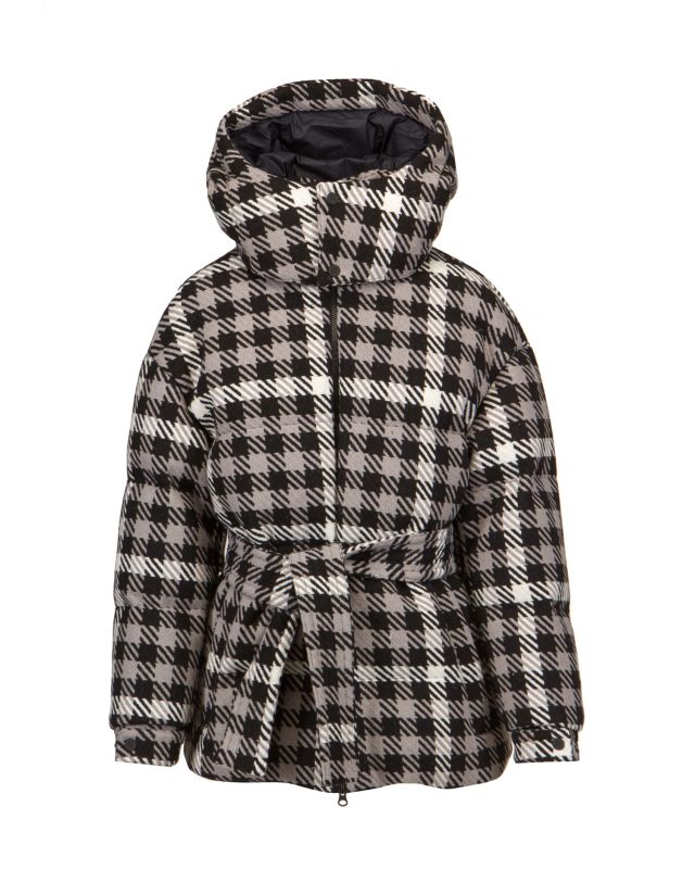 Wool ski jacket top