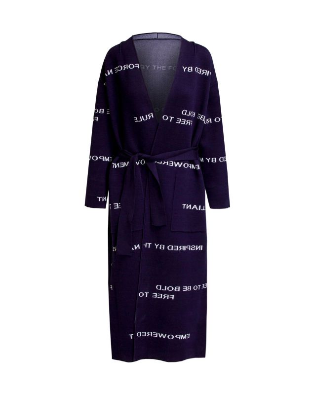 PEAK PERFORMANCE Jaquard Robe reversible coat | S'portofino