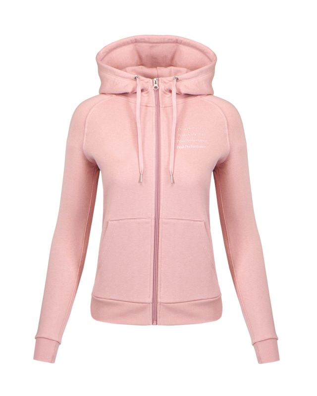 Peak performance pink hoodie cheap