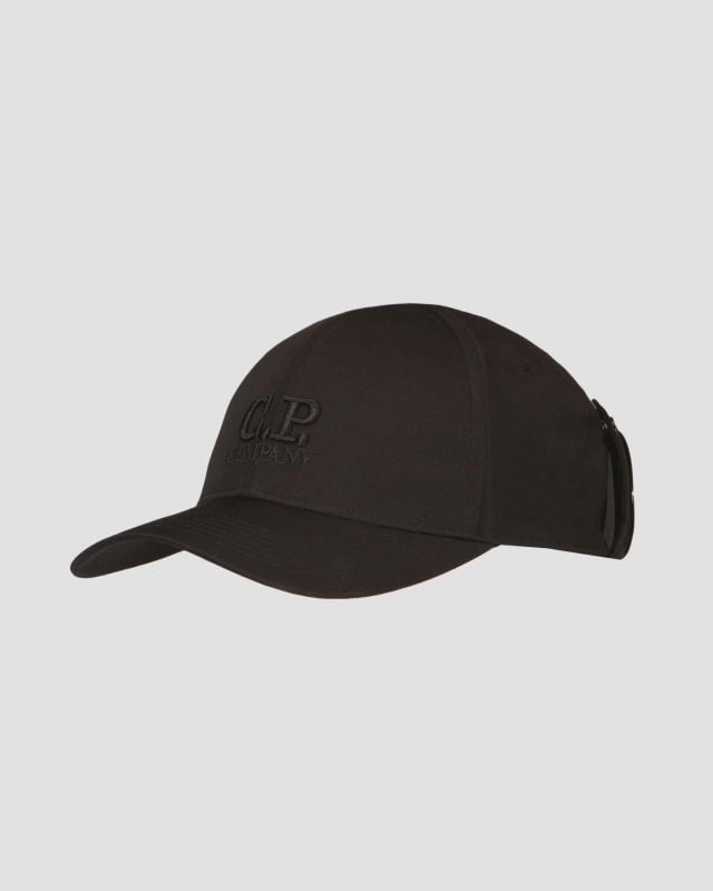 Gorra negra para hombre C.P. Company 15cmac146a005904a-999