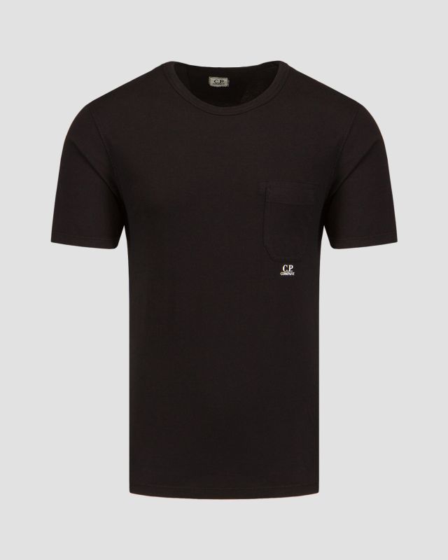 Tricou negru pentru bărbați C.P. Company 16cmts086a005431g-999 | S'portofino
