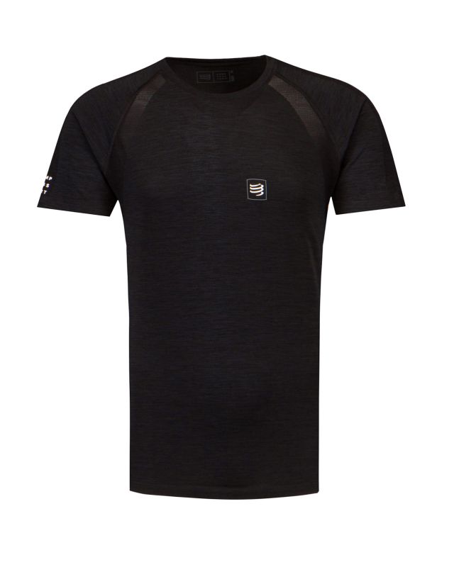 Camiseta COMPRESSPORT TRAINING SS TSHIRT AM00014B990 black