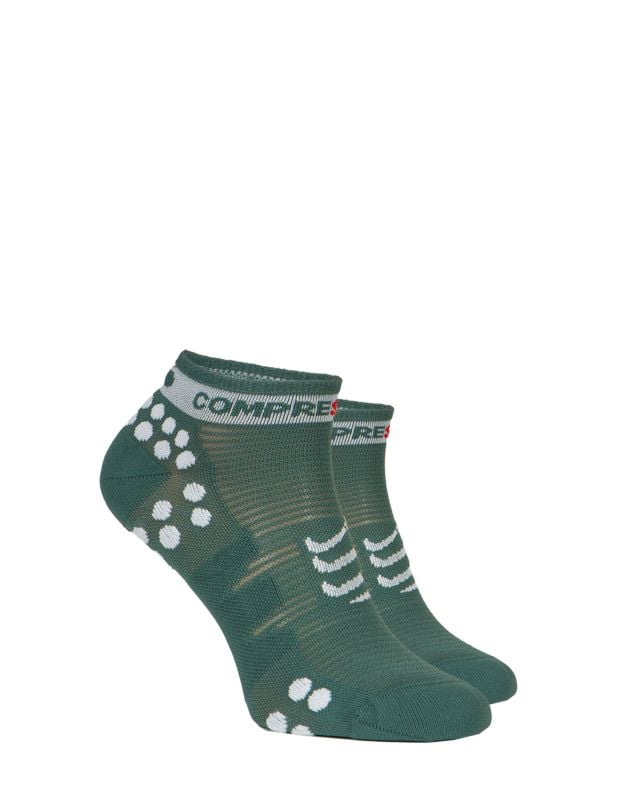 Ponožky Compressport PRO RACING SOCKS V3.0 RUN LOW  PRSV3RL110-silverpine-white | S'portofino
