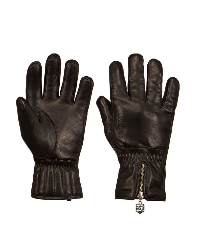 HESTRA LEATHER SWISSWOOL CLASSIC women's ski gloves S'portofino