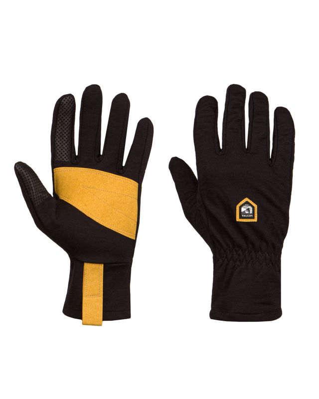 HESTRA MERINO WINDWOOL LINER Handschuhe 34290-black | S'portofino