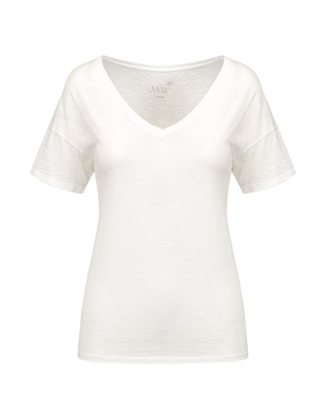 Camiseta JUVIA CO SLUB SHIRT V-NECK | S'portofino