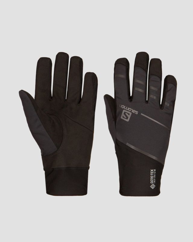 SALOMON RS PRO Windstopper gloves LC1185700 black black