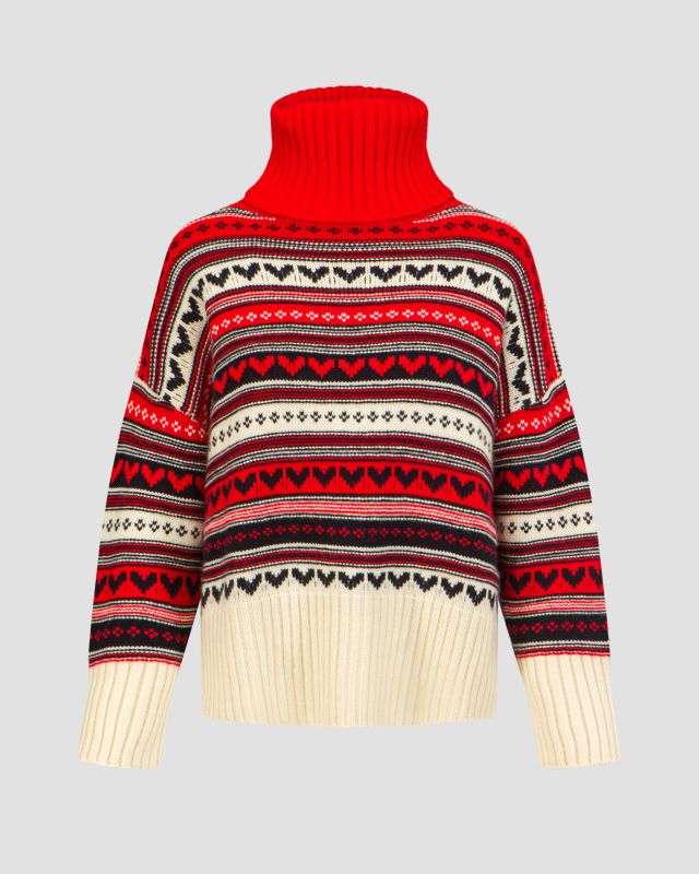Dámsky kašmírový sveter s rolákom Kujten Loulou f3035-2259 | S'portofino