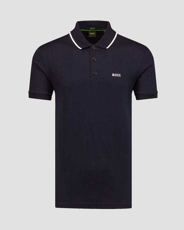 Granatowa koszulka polo męska Hugo Boss Paddy 50494309-402 | S'portofino