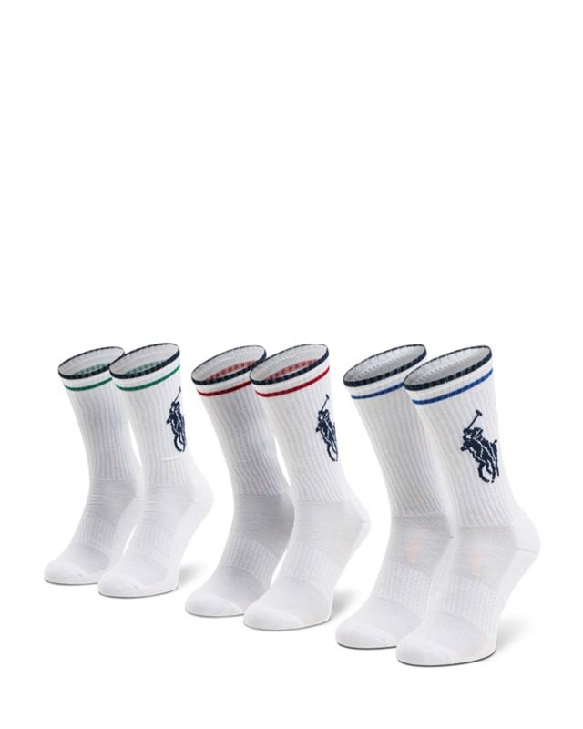 Ponožky Polo Ralph Lauren 3PK BPP-SOCKS 449723748-100 | S'portofino