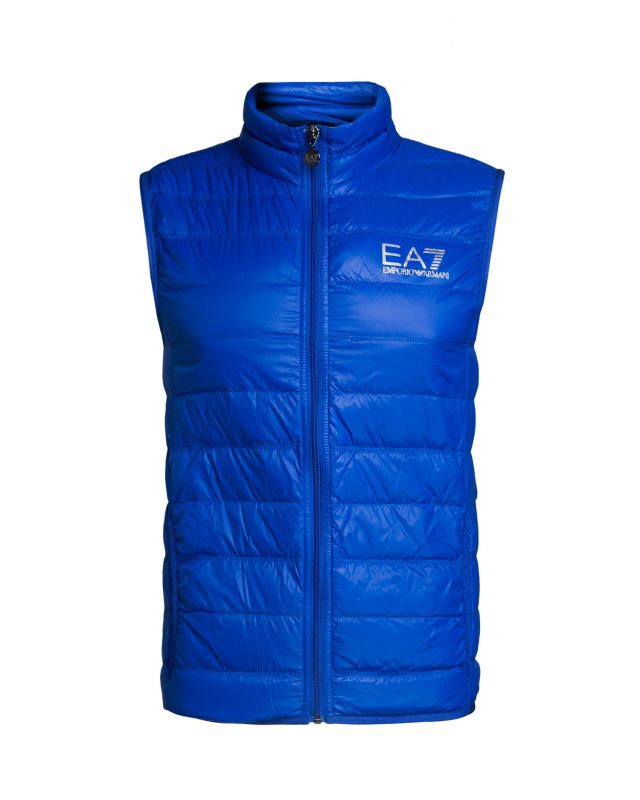 ea7 blue gilet