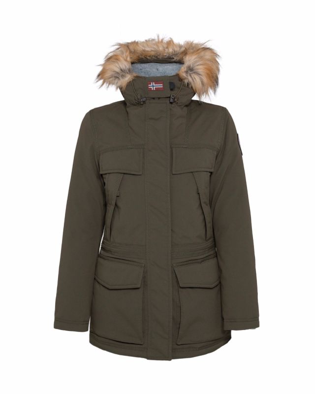 Napapijri parka skidoo open long clearance