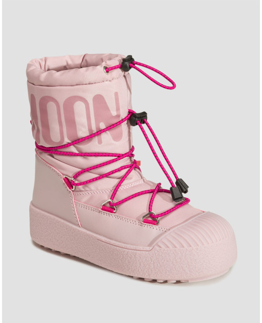 Stivali da neve da bambino Moon Boot Jtrack Polar Rosa S portofino
