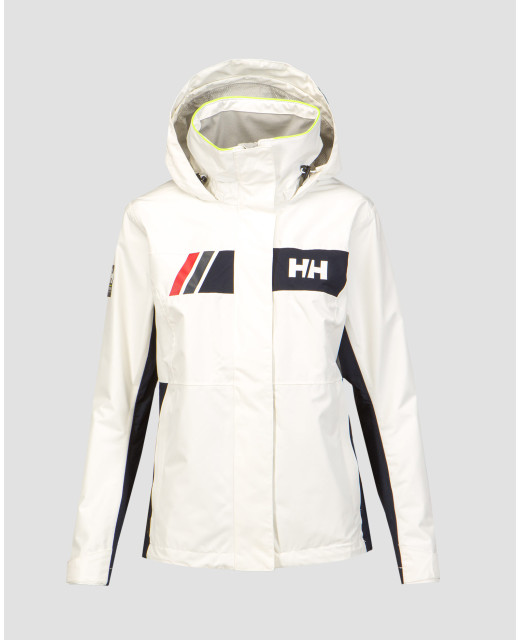Women s white sailing jacket Helly Hansen W Newport Inshore Jacket S portofino