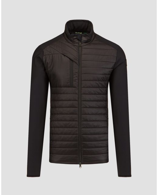 Men Black Hybrid Jacket