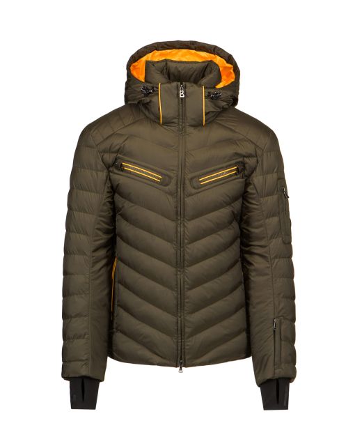 Marl mix top chevron fuji jacket
