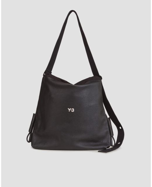 Y-3 Black Y-3 Lux Leather Bag Y-3