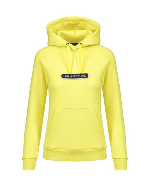 Peak performance shop yellow hoodie