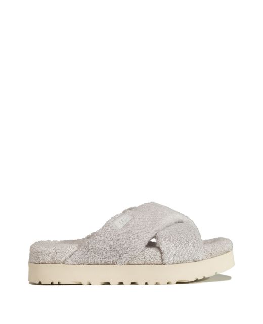 Ugg grey sliders shop