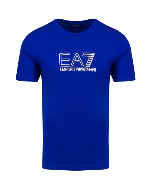 Ea7 t shirt blue hotsell