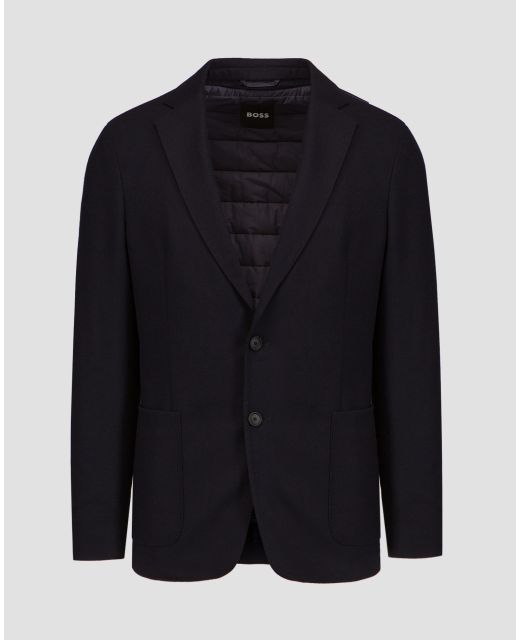 Hugo boss wool blazer deals