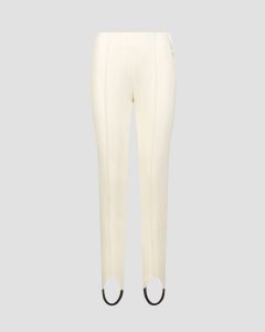 Białe spodnie ze strzemionami damskie BOGNER Elaine