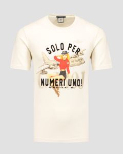 T-shirt męski Aeronautica Militare Biały