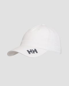 Biała czapka z daszkiem Helly Hansen Crew cap 2.0