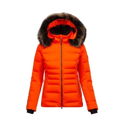 DESCENTE Maribel ski jacket with a fur