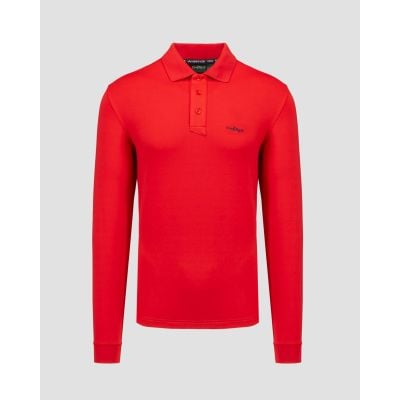 Men's polo with long sleeves Chervo Anguy