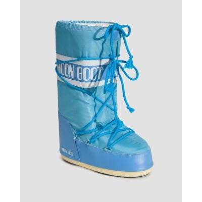Śniegowce damskie Moon Boot Icon Nylon Niebieskie