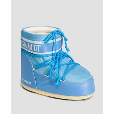 Cizme de zăpadă pentru femei Moon Boot Icon Low Nylon - albastru