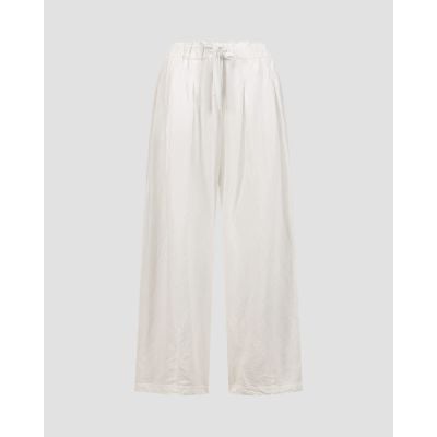 Pantalon en lin blanc pour femmes Deha