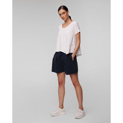 Women’s navy blue linen shorts Deha