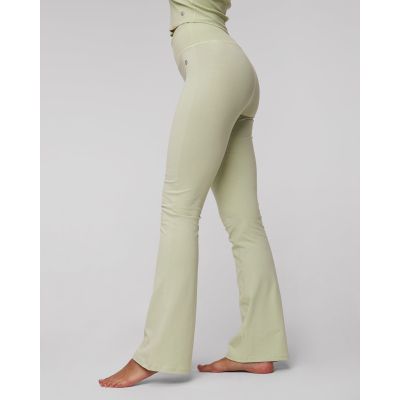 Zielone spodnie dresowe damskie Deha