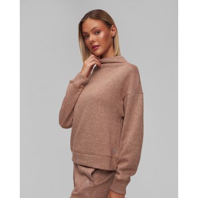 Sweat-shirt marron pour femmes Deha