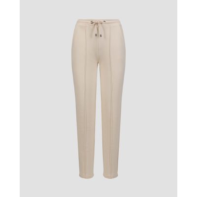 Pantalon beige pour femmes BOGNER Carey-1