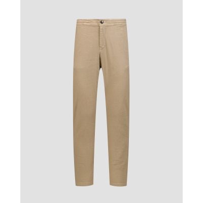 Men’s beige linen trousers BOGNER Riley-G5