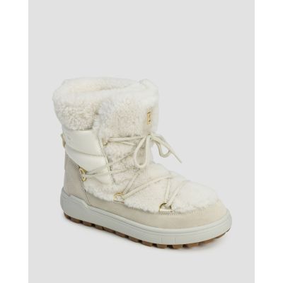 Bottes de neige blanches pour femmes BOGNER Chamonix S 10