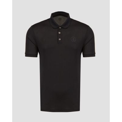 Tricou polo negru pentru bărbați BOGNER Daniel-1