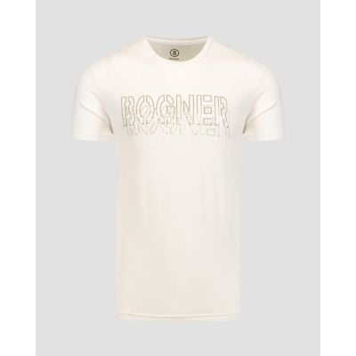 Biały t-shirt męski BOGNER Kane