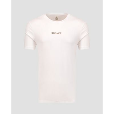 Biały t-shirt męski BOGNER Roc