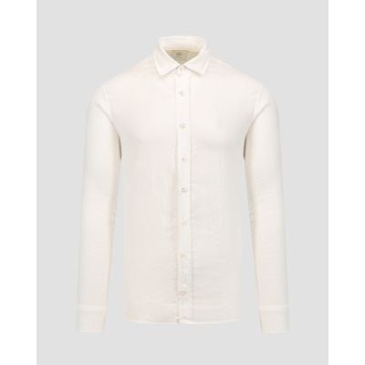 Men's white linen shirt BOGNER Timi