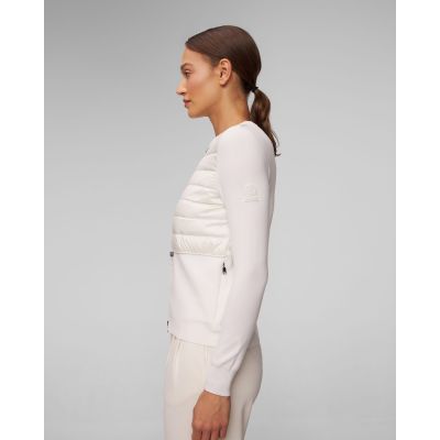 Women's white hybrid jacket BOGNER Anja-D