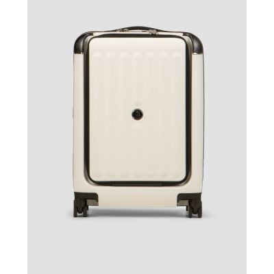 Biała walizka kabinowa BOGNER Piz Deluxe Pro Small Hard C55 38 l